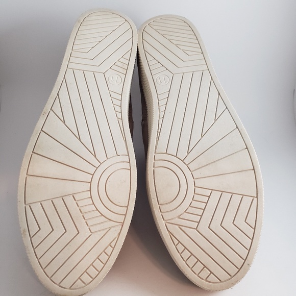 Liz Microsuede High Top Sneakers - Taupe sz 11 - Picture 5 of 6